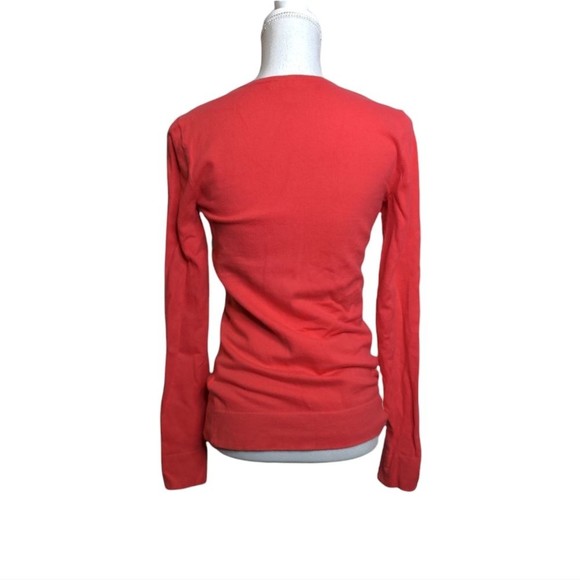 Lilly Pulitzer Pink Adelaide V-Neck Fitted Sweater - Picture 5 of 8